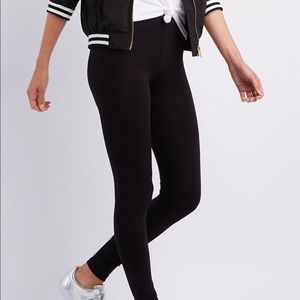 Black leggings from Charlotte Russe